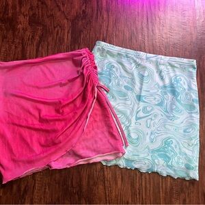 Pink and Blue Women's Skirt Set
SHEIN medium